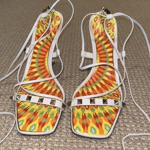 VALENTINO ROCKSTUD sandal size 38.5